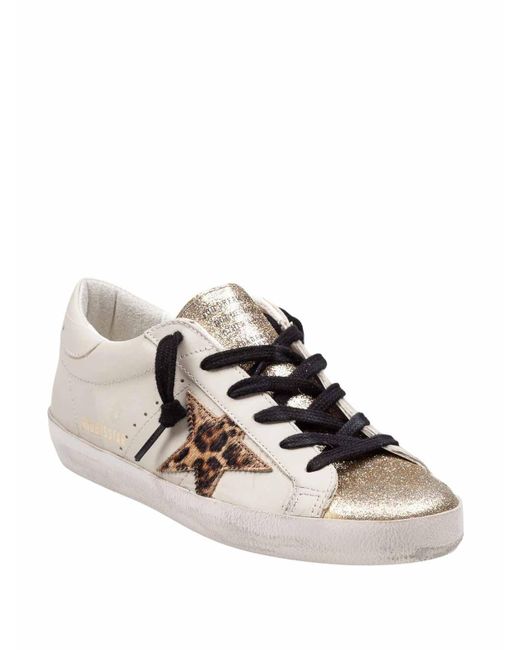 Golden Goose Deluxe Brand Natural Super Star Sneakers