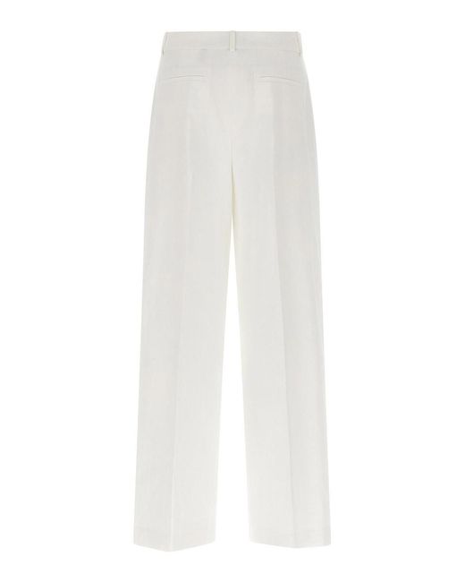 Theory White 'hw Casual' Pants