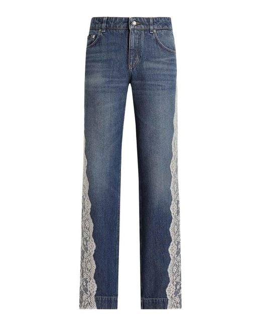 Dolce & Gabbana Blue 5 Pocket Pants