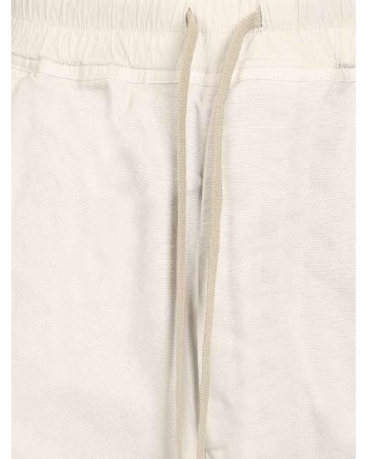 Rick Owens Natural Drkshdw Wide Pusher Pants for men