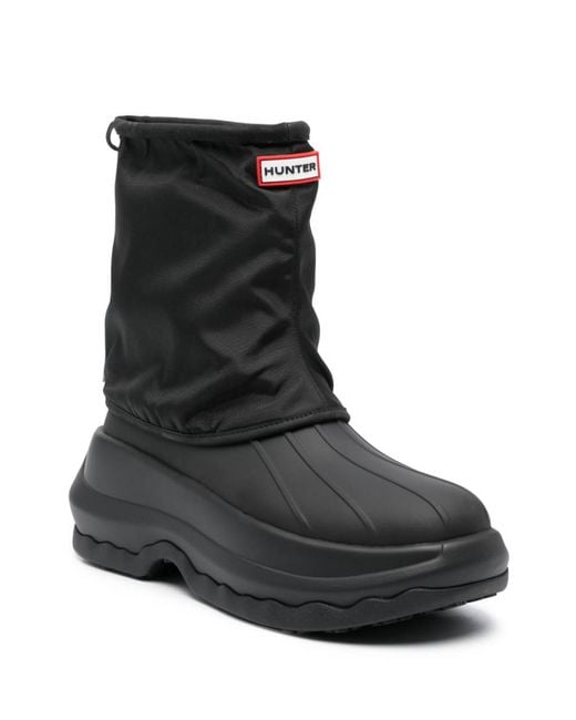 KENZO Black X Hunter Rain Boots for men