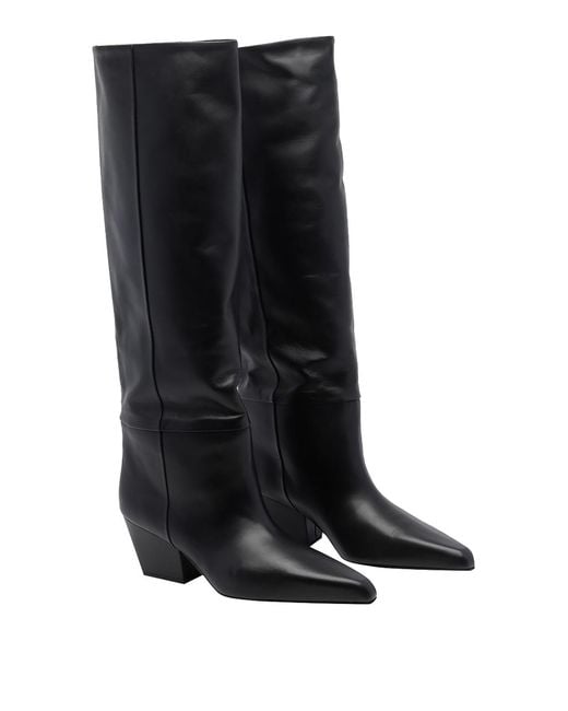 Paris Texas Black Jane Boots