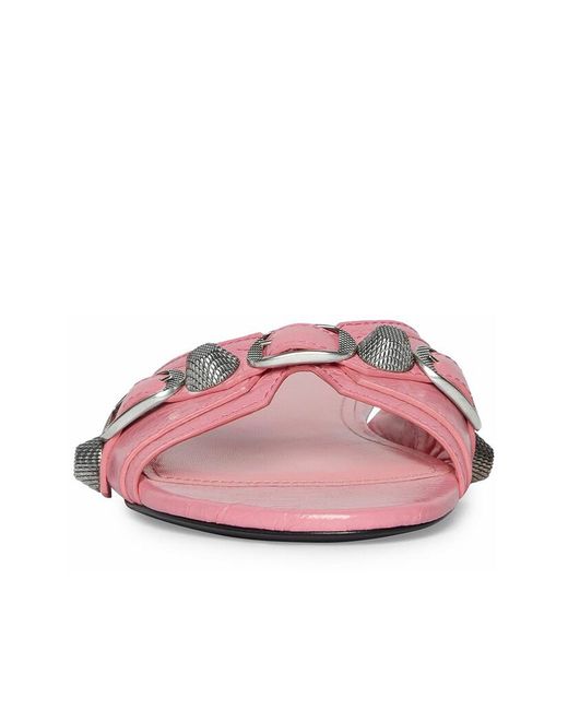 Balenciaga Pink Flat Sandal