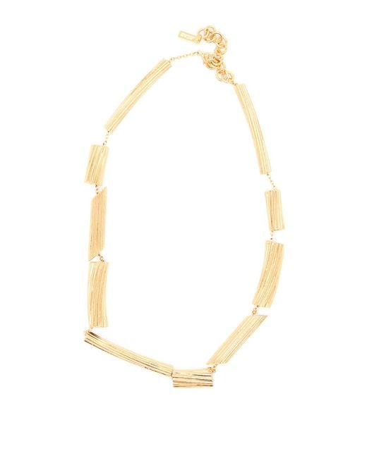 Moschino White Pasta Necklace