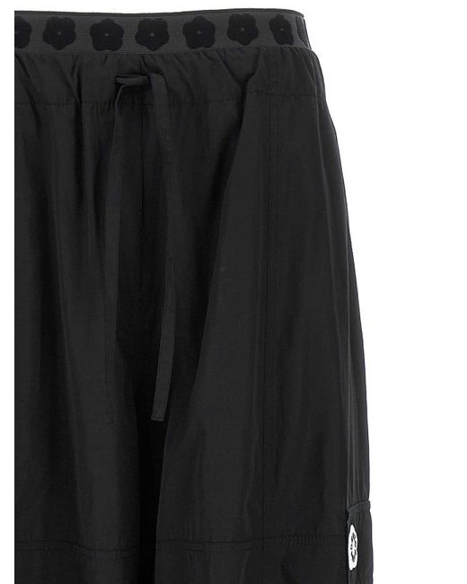 KENZO Black Boke Flower 20 Cargo Pants