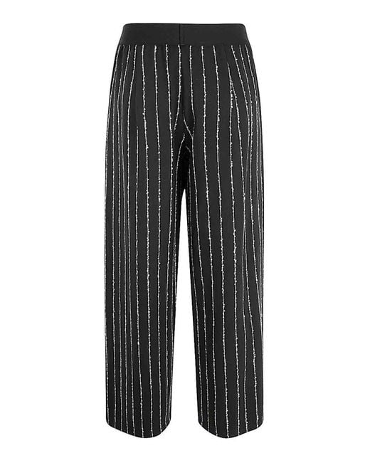 Maria Calderara Black Over Trousers