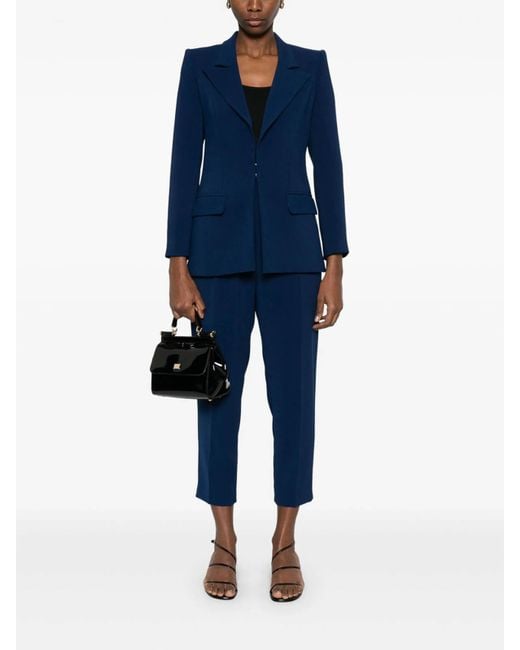 Elisabetta Franchi Blue Tailleur
