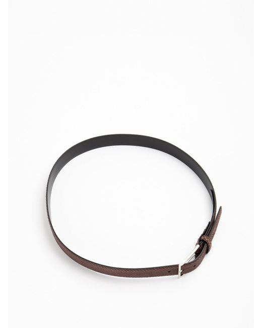 Brioni Blue Belts for men
