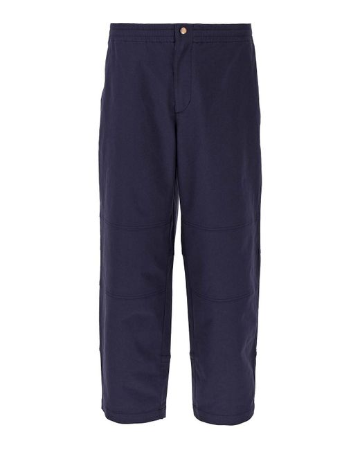 Moncler Blue X Gilga Farm Pants By Donald Glover for men