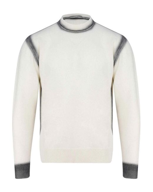 ATOMOFACTORY White Sweater Made Of A Wool Blend for men