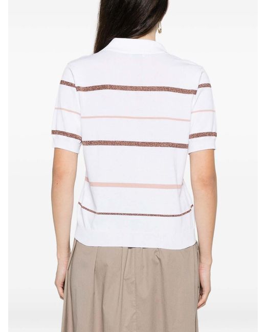 Peserico White T-Shirt