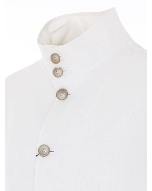 Herno White Bomber for men