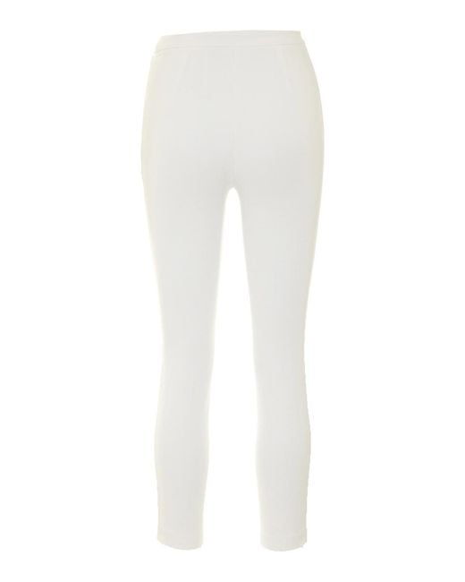 Elisabetta Franchi White Pants