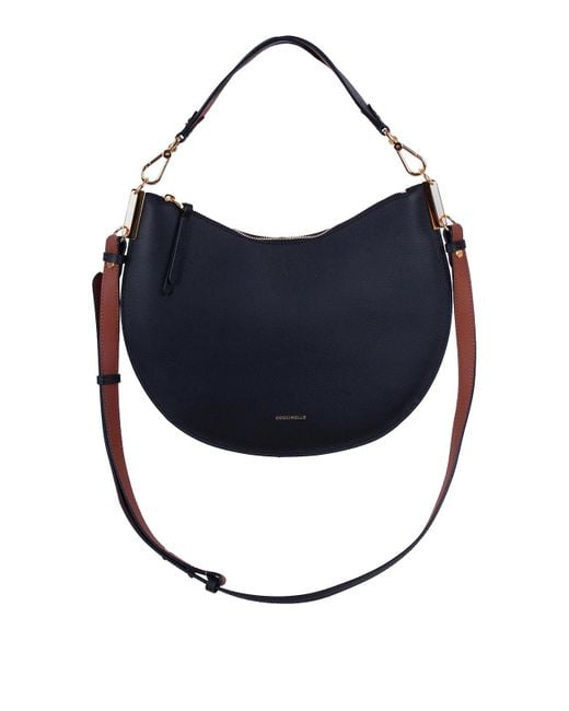 Coccinelle Blue Sunup Medium Shoulder Bag