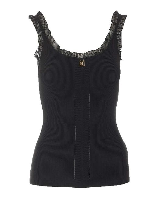 Elisabetta Franchi Black Top