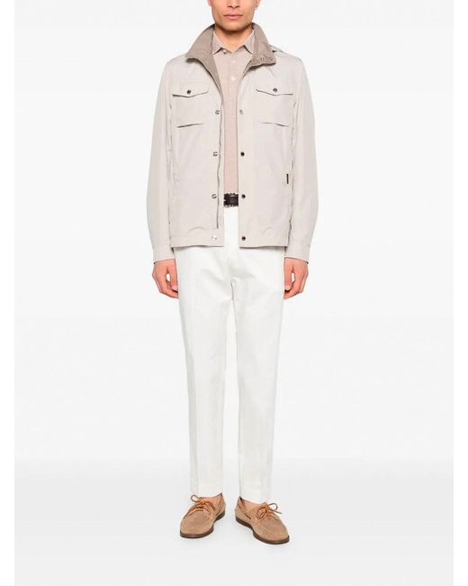 Moorer White 'Fenzi' Jacket for men