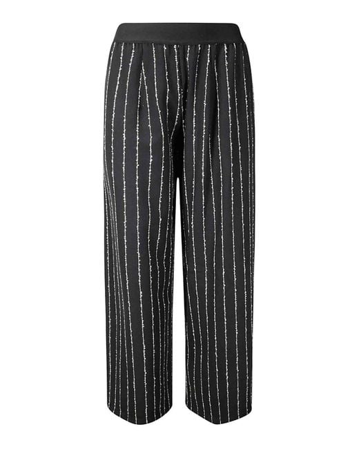 Maria Calderara Black Wide And Long Pants