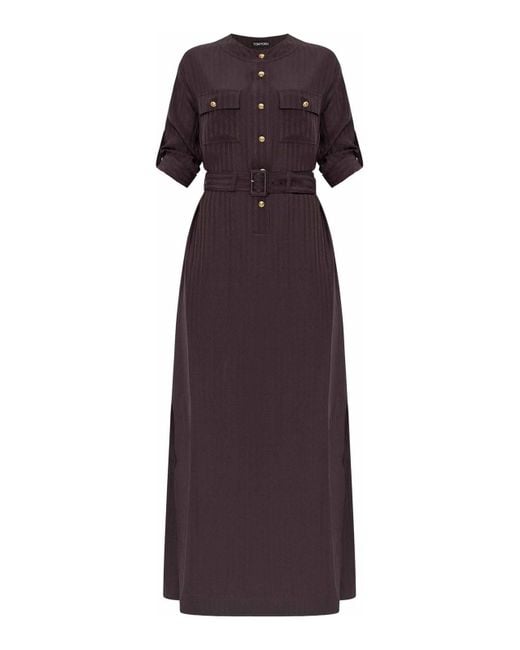 Tom Ford Purple Dress