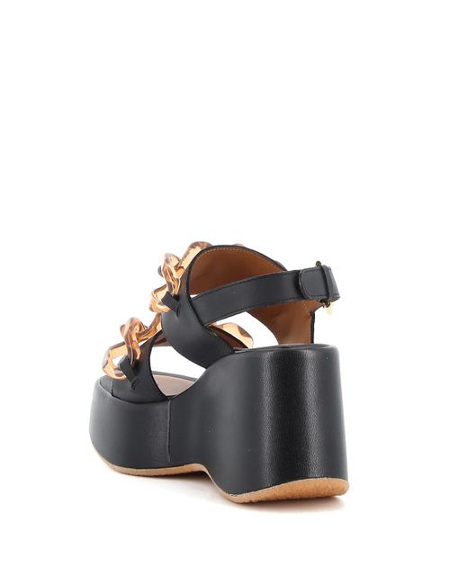 See By Chloé Black Mahe Sandals