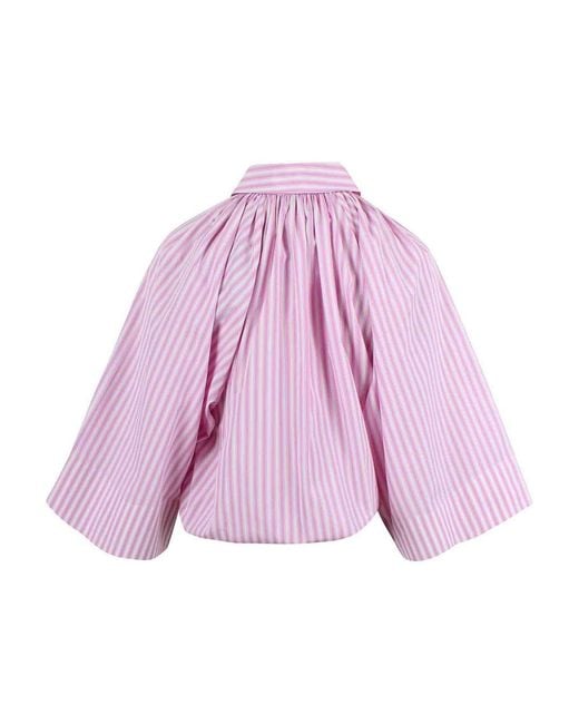 Patou Pink Voluminous Blouse