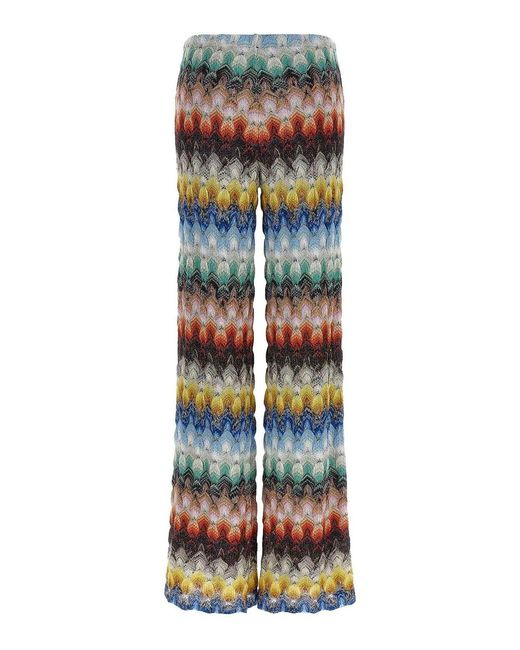 Missoni Multicolor Lam Viscose Pants
