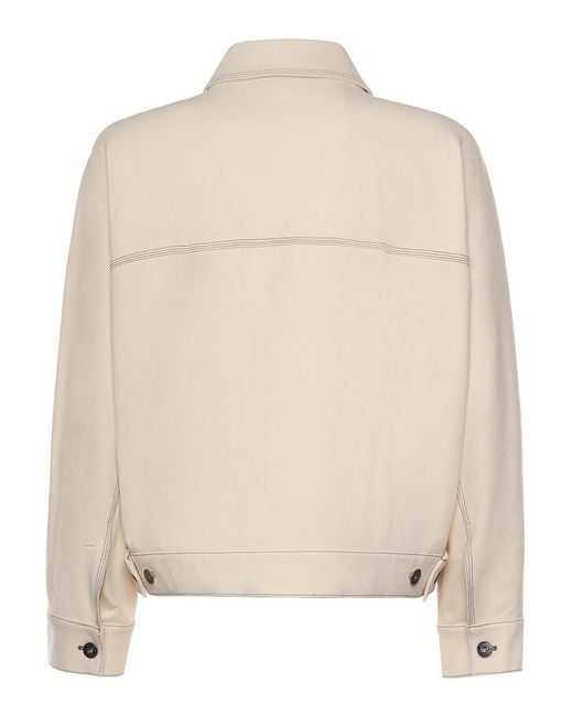 Max Mara Natural Jersey Overshirt Jacket