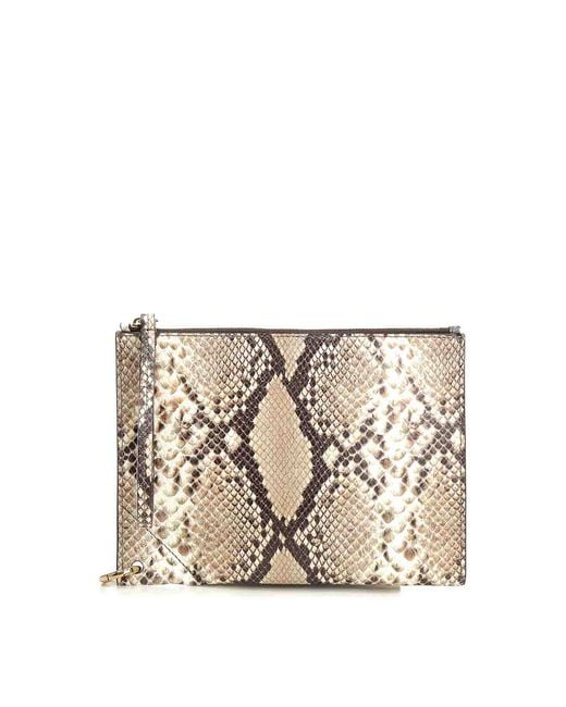 Chloé Metallic Chlo Spin Clutch Bag
