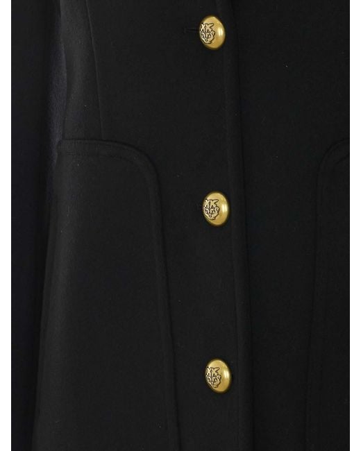 Pinko Black Verici Coat