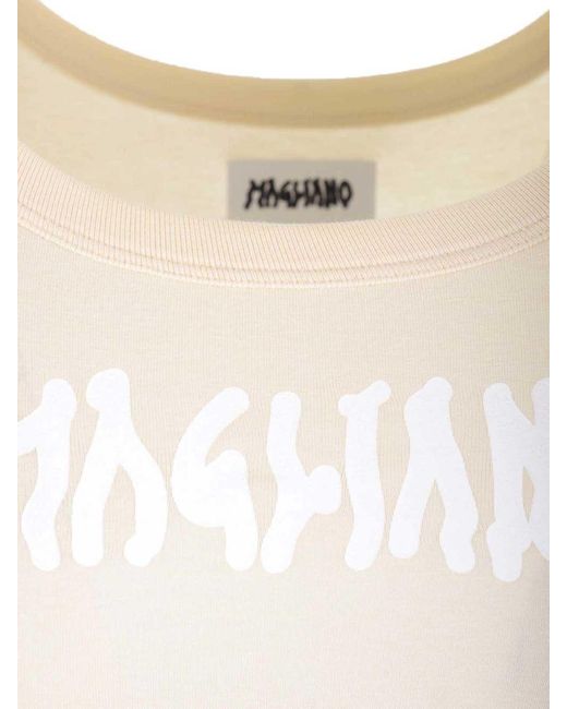 Magliano Natural Fitted Tank Top for men
