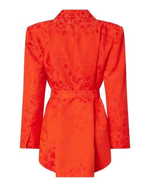 Pinko Red 'Castelnovo' Jacket