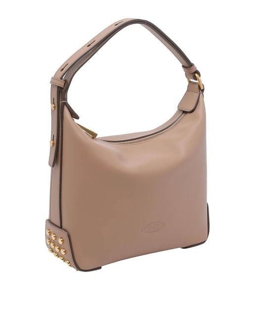 Mini Borsa A Mano di Tod's in Brown