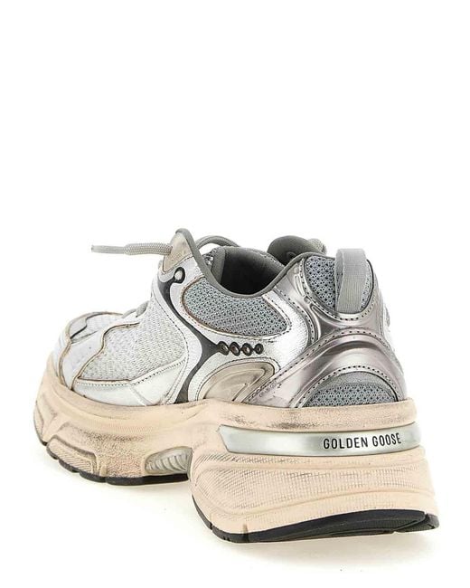 Golden Goose Deluxe Brand White Lightstar Sneakers