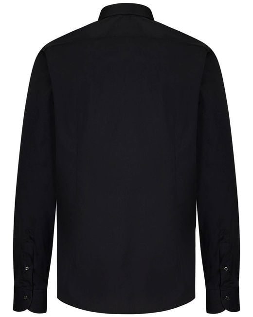 Franzese Collection Blue Montezemolo Model 100% Cotton Shirt for men