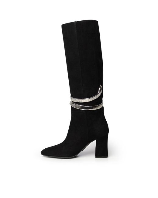 Rene Caovilla Black Juniper Boots