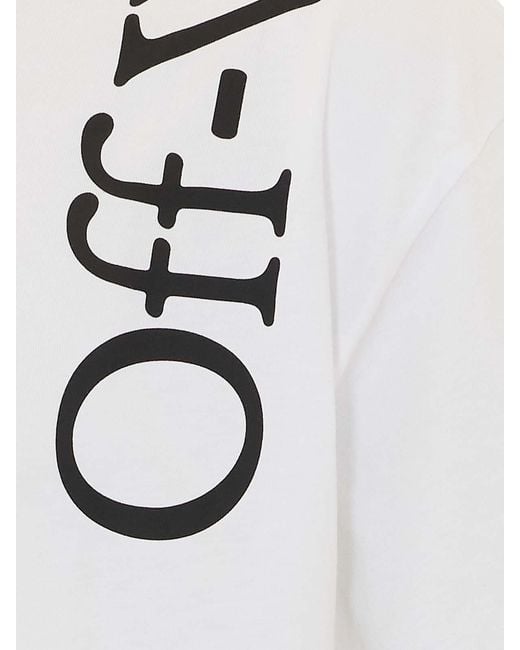 Off-White c/o Virgil Abloh White Vertical Bookish Skate T-Shirt for men
