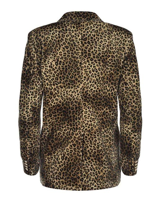 Tagliatore Black Double-Breasted Jacket Made Of Cotton
