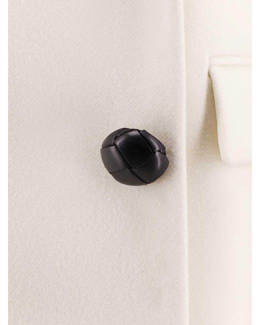 Givenchy Natural Double -Breasted Coat