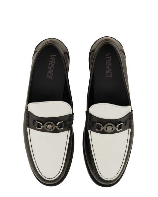 Versace Black Loafers for men