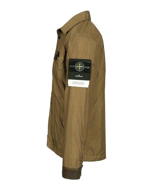Stone Island Green Jacket for men