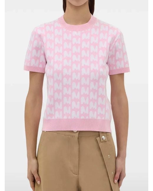 MSGM Pink Crewneck