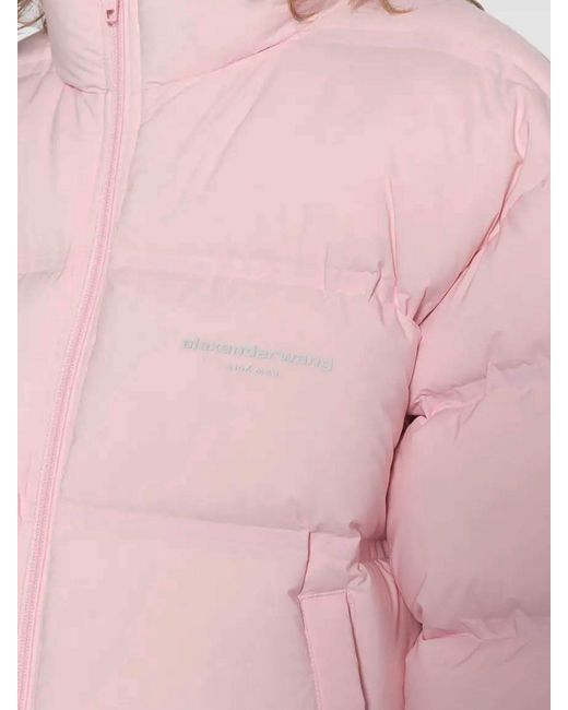 Alexander Wang Pink Jacket With Logo