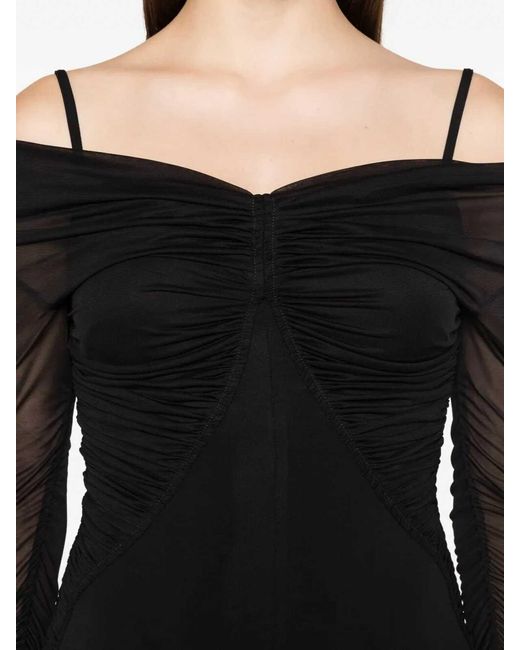Max Mara Black 'Maxmara Pure' Jersey Dress