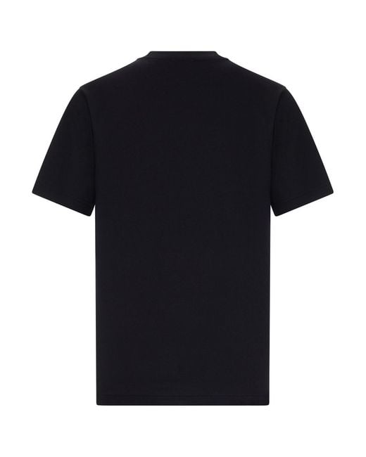 Burberry Black Knight Cotton T-Shirt for men
