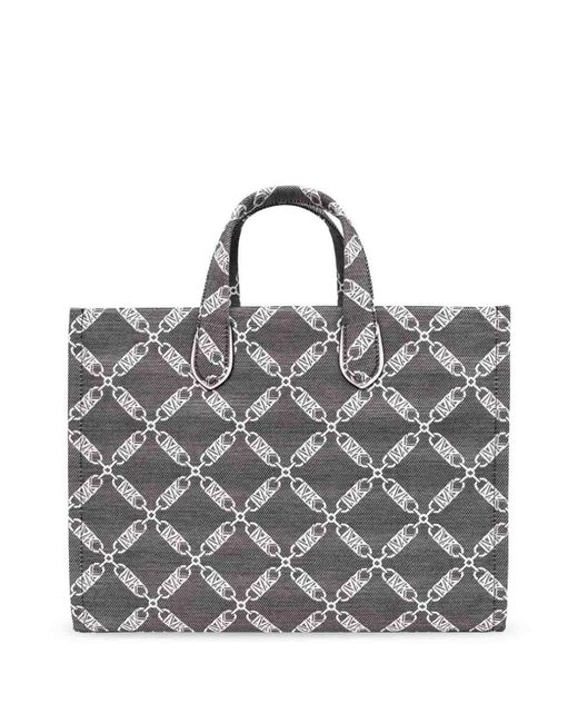 MICHAEL Michael Kors Gray Gigi Large Tote Bag