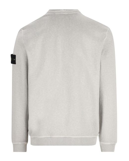 Stone Island Gray Sweatshirt for men