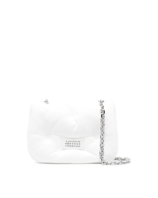 Maison Margiela White Glam Slam Bag