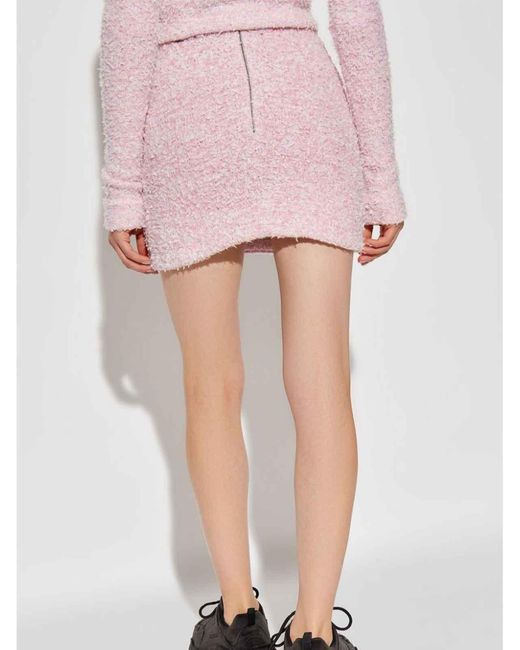Balenciaga Pink Mini Skirt
