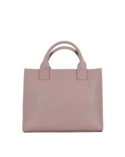 Mc2 Saint Barth Purple Shopping Bag