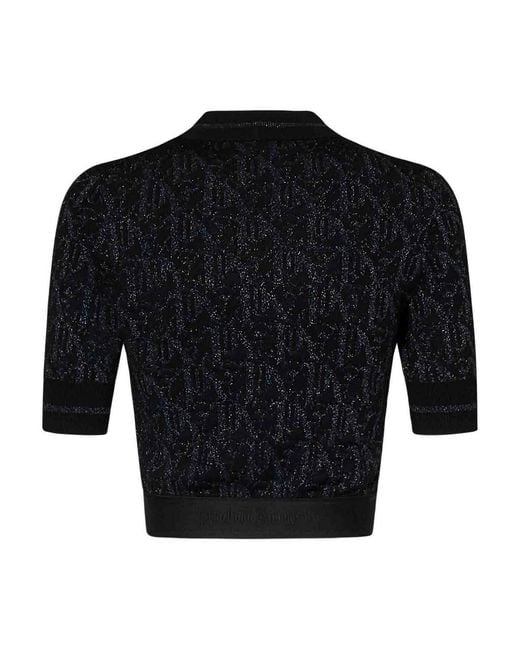 Palm Angels Blue Sweater