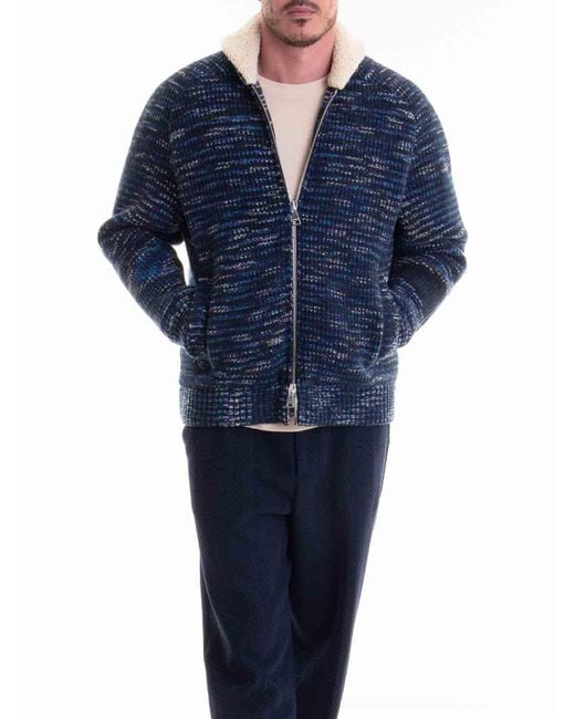 Missoni Blue Jacket for men